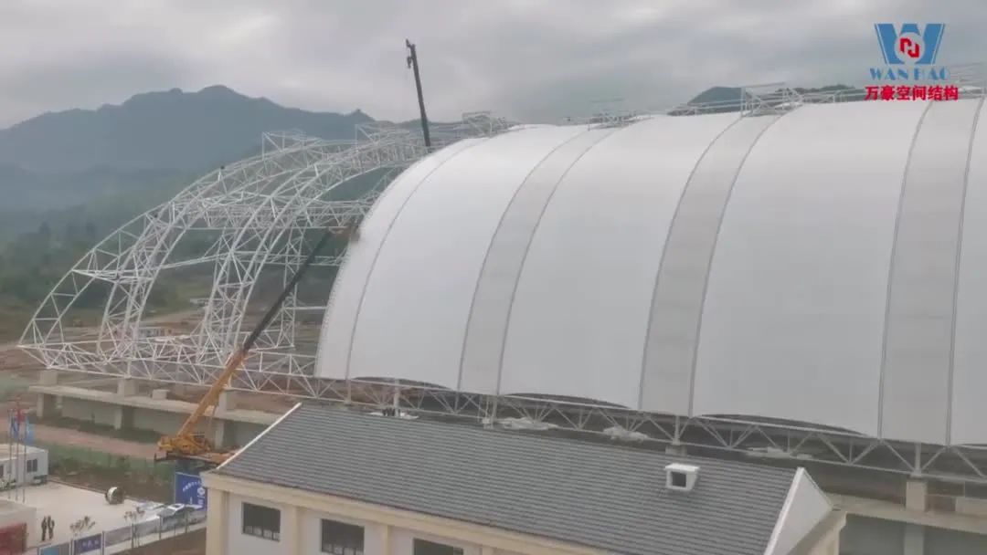 四川高興煤炭?jī)?chǔ)備基地建設(shè)項(xiàng)目膜結(jié)構(gòu)解說