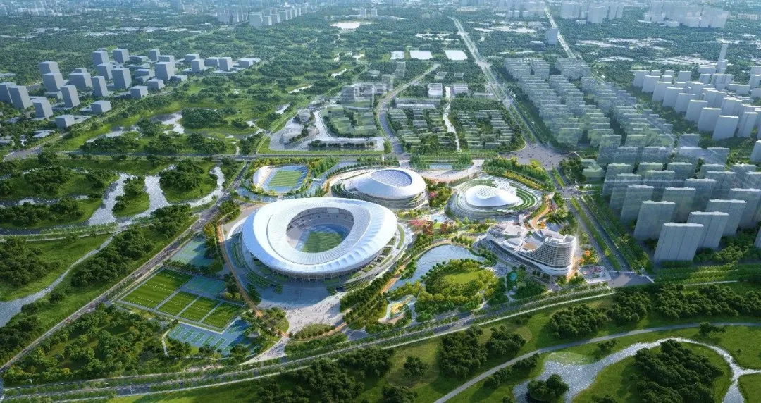 白鷺展翅，羽蝶翩飛|這個(gè)ETFE膜結(jié)構(gòu)項(xiàng)目刷新進(jìn)度條