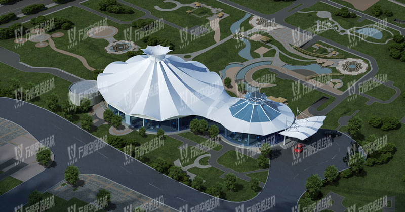 東錢(qián)湖宴會(huì)廳ETFE氣枕膜結(jié)構(gòu)項(xiàng)目 東錢(qián)湖宴會(huì)廳ETFE氣枕膜結(jié)構(gòu)項(xiàng)目