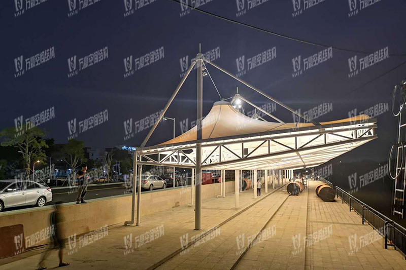 龍舟廣場水上比賽看臺(tái)膜結(jié)構(gòu)項(xiàng)目